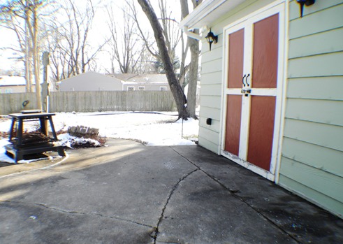Custom-matching shed